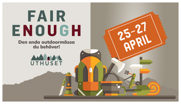 Fair Enough 2025. Friluftsmässa på Uthuset