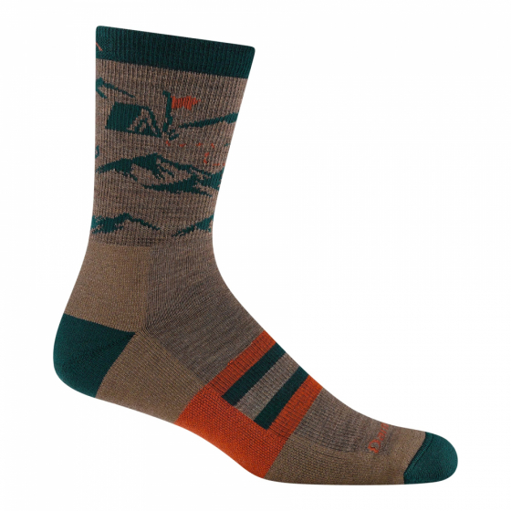 Hike Hike Hut Micro Crew Midweight Sock i gruppen Kampanjer / 4 för 3 på alla strumpor hos Uthuset (5021dt_r)