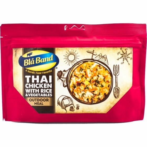 Thai chicken with rice & vegetables i gruppen Köket / Friluftsmat / Glutenfria hos Uthuset (7322550072331)