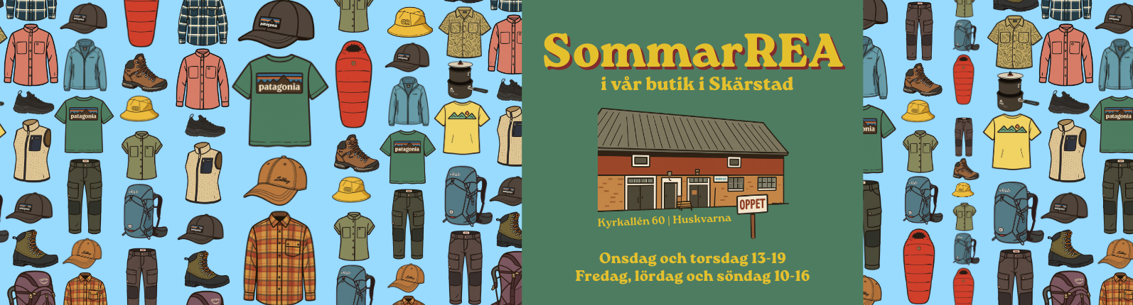 Sommarrea i vår butik i Skärstad. Med start 15 juli 13:00.