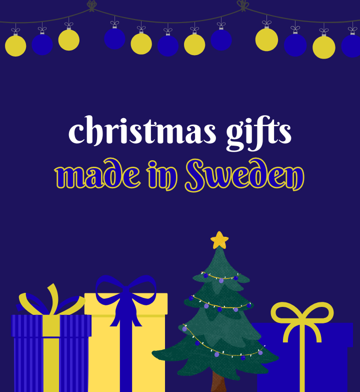 Julklappar tillverkade i Sverige