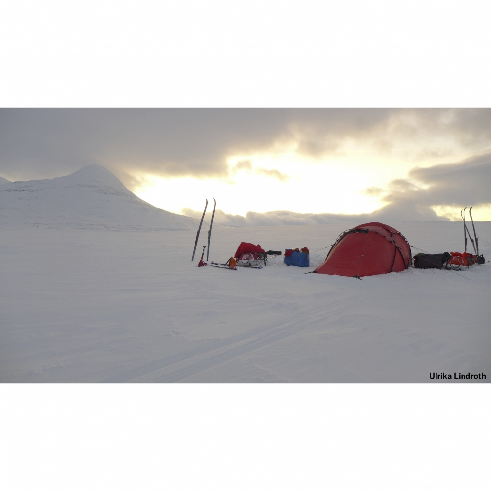 Hilleberg Tarra på vintertur