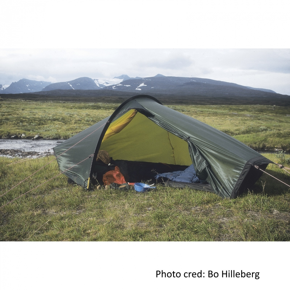 Hilleberg Akto i fjällmiljö