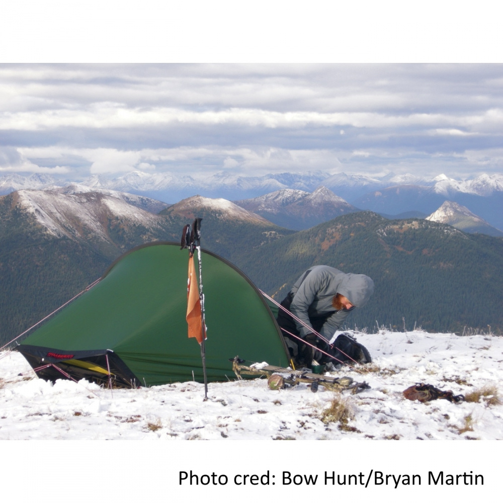 Hilleberg Akto på hög höjd