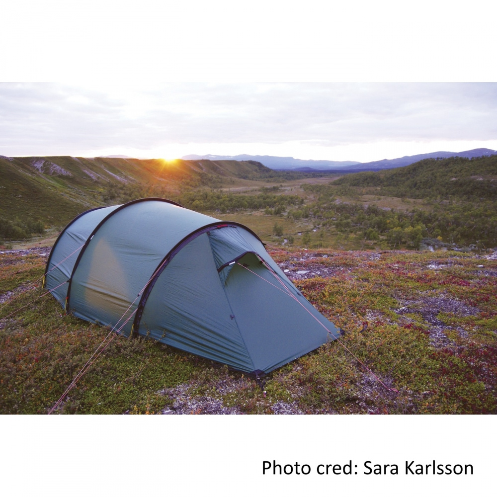 Hilleberg Kaitum 2 i fjällmiljö
