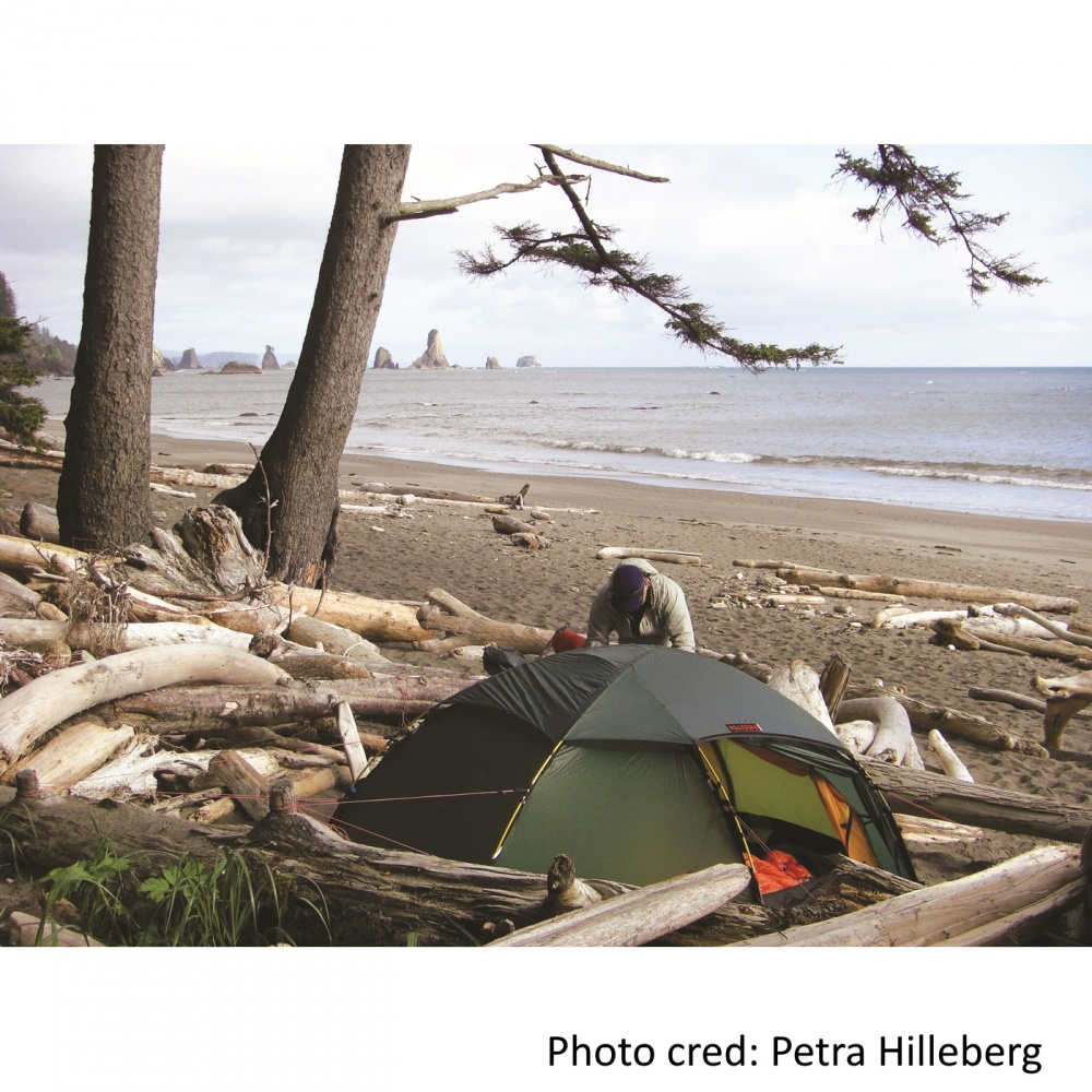 Hilleberg Allak i kustmiljö