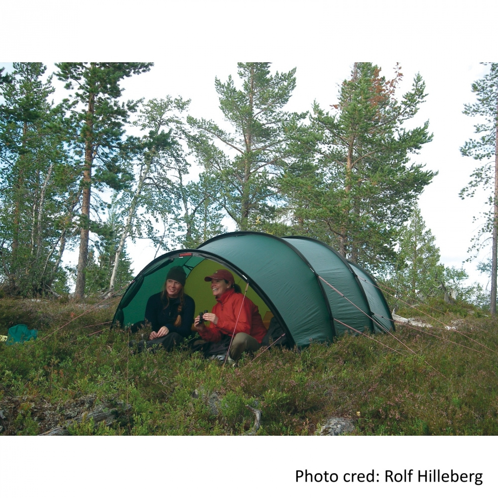 Hilleberg Kaitum I skogsmiljö
