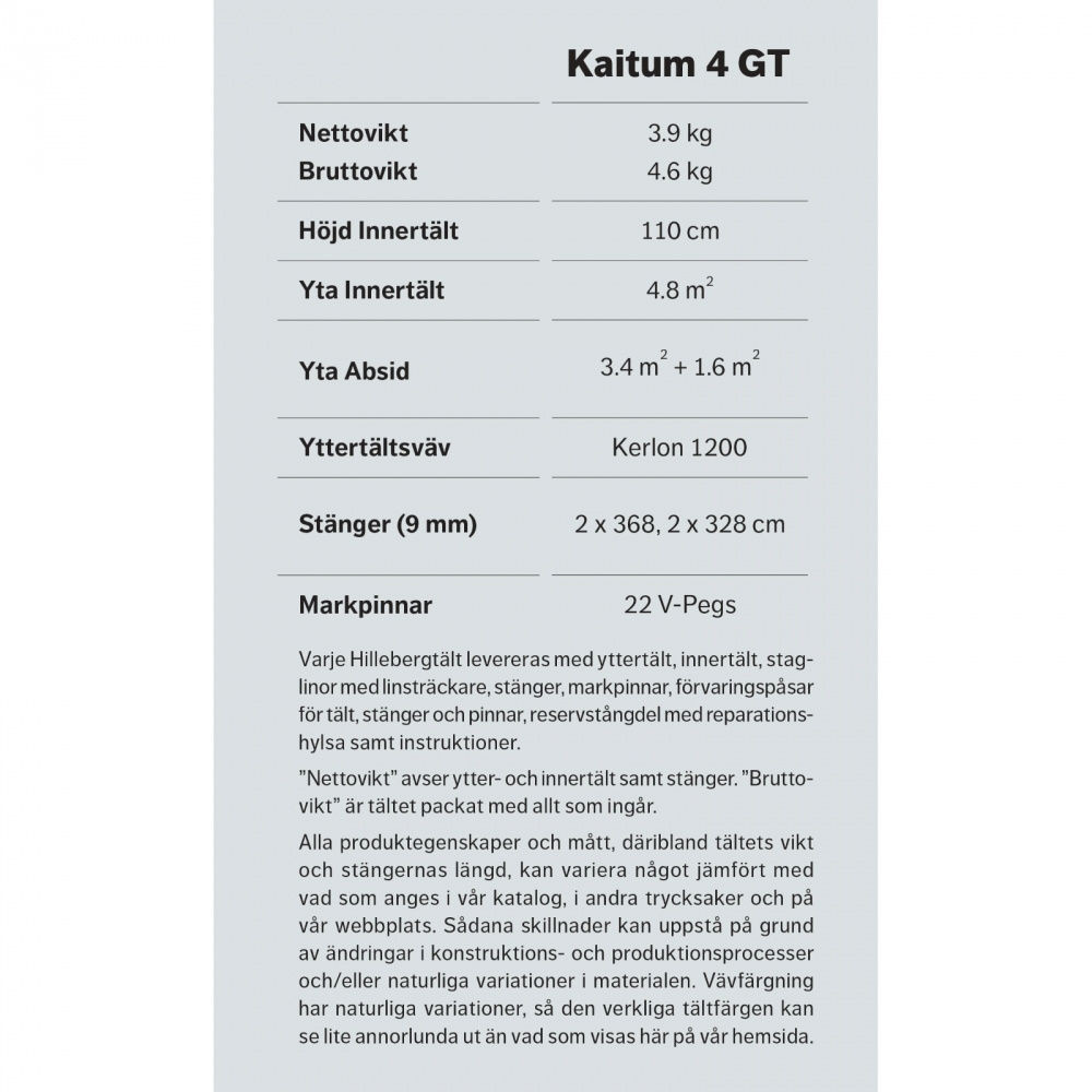 Kaitum 4 GT