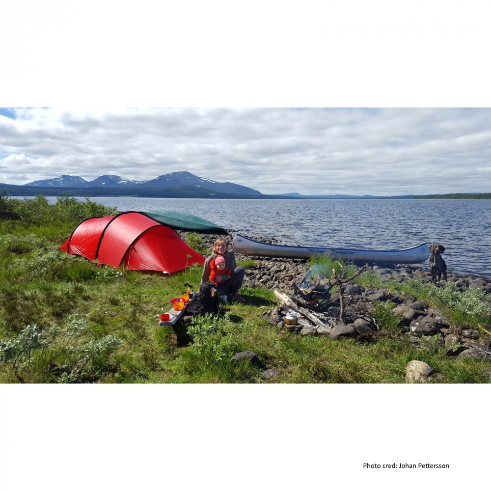 Hilleberg Anjan 2 GT vid fjällsjö