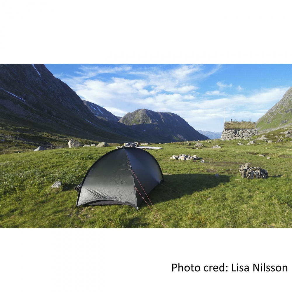 Hilleberg Niak i bergsmiljö