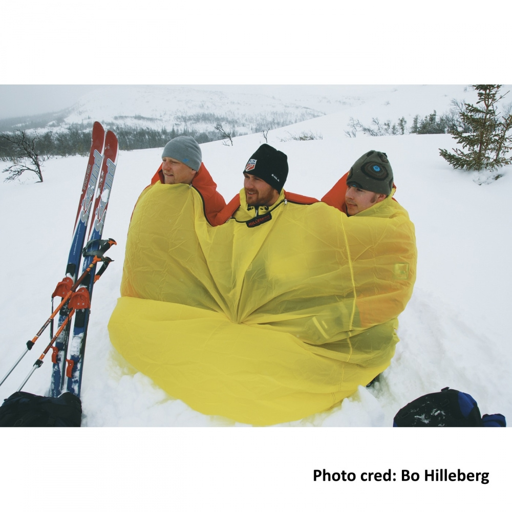 Hilleberg vindsäck på vinterturen