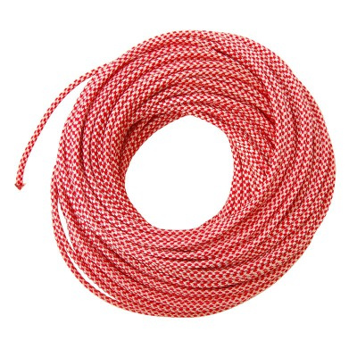 Hilleberg tältlina röd och vit 2mm