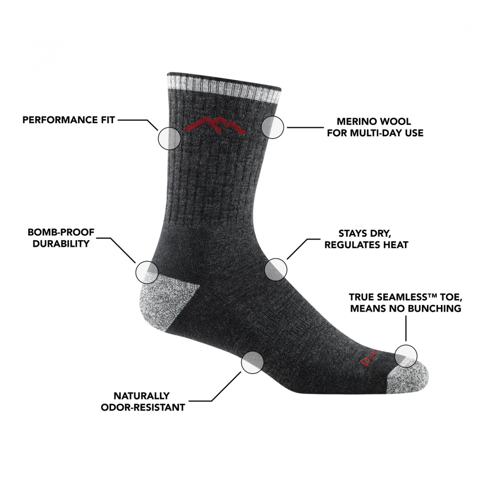 Ms Hiker Micro Crew Midweight Sock