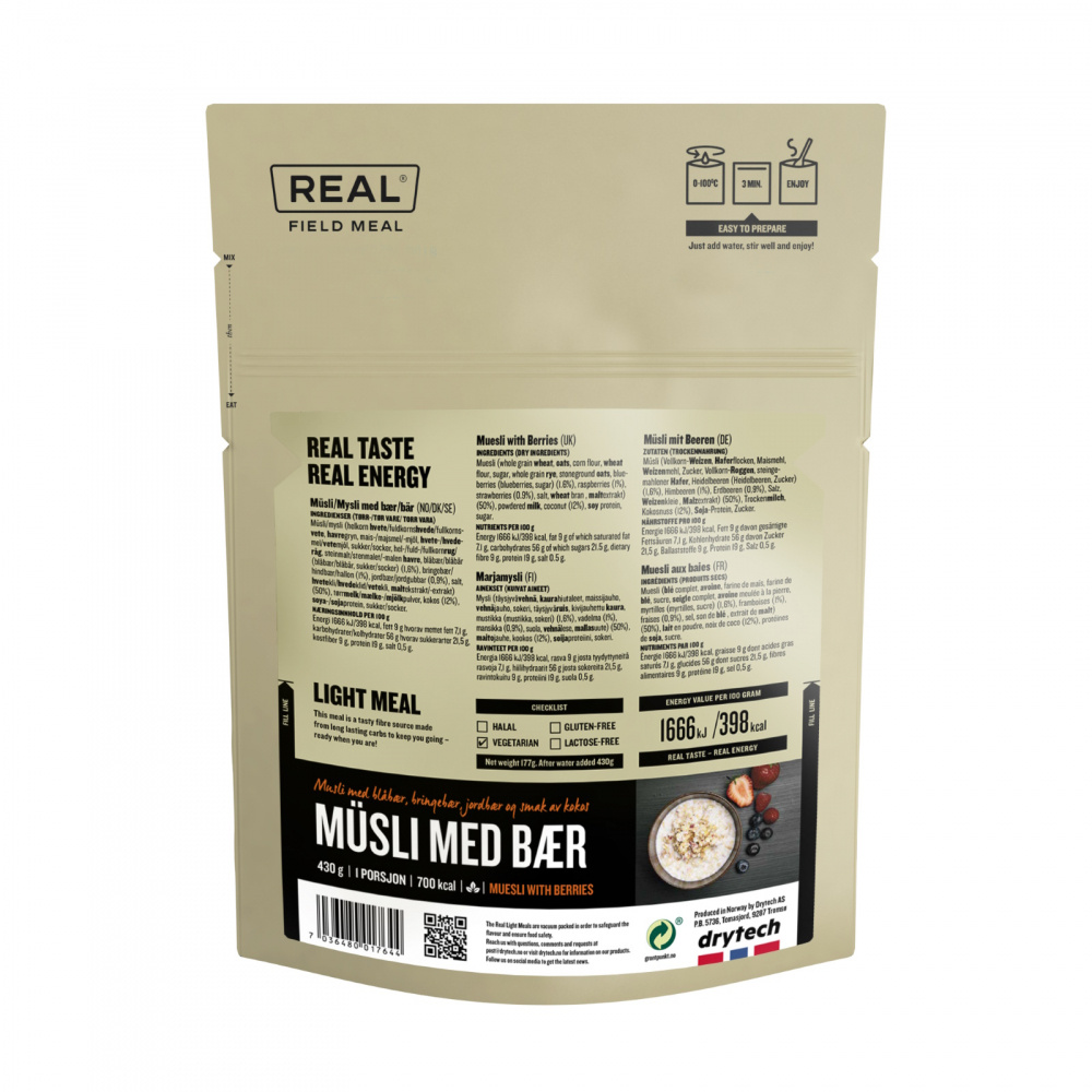 Field Meal Müsli med bär