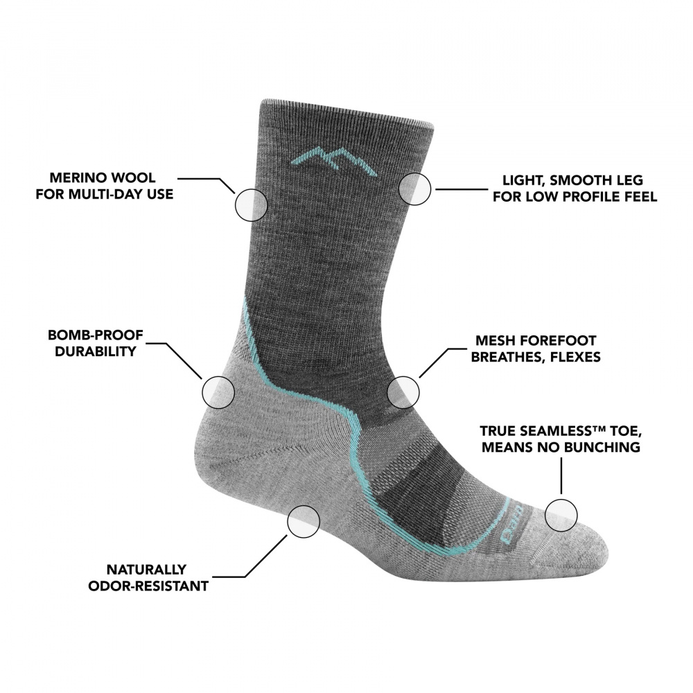Ws Light Hiker Micro Crew Lightweight Sock
