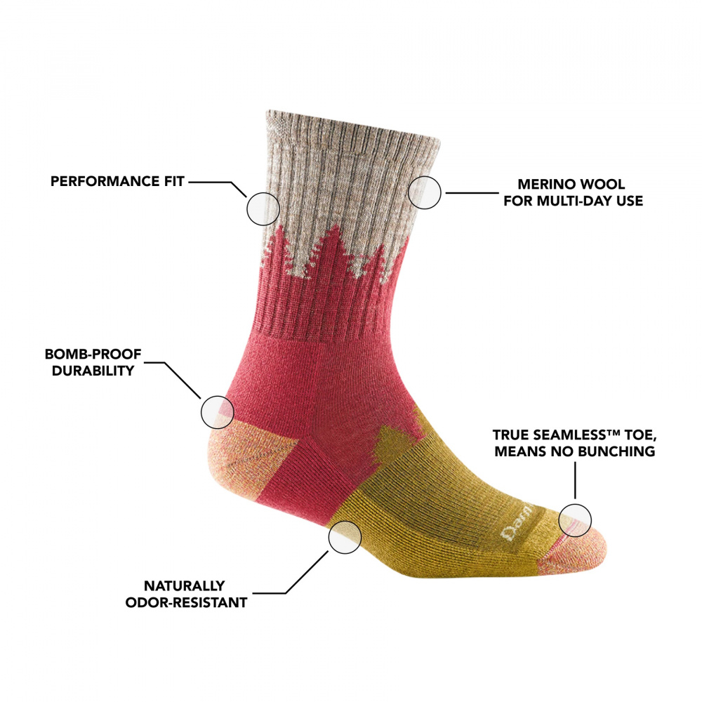 Ws Treeline Micro Crew Midweight Sock