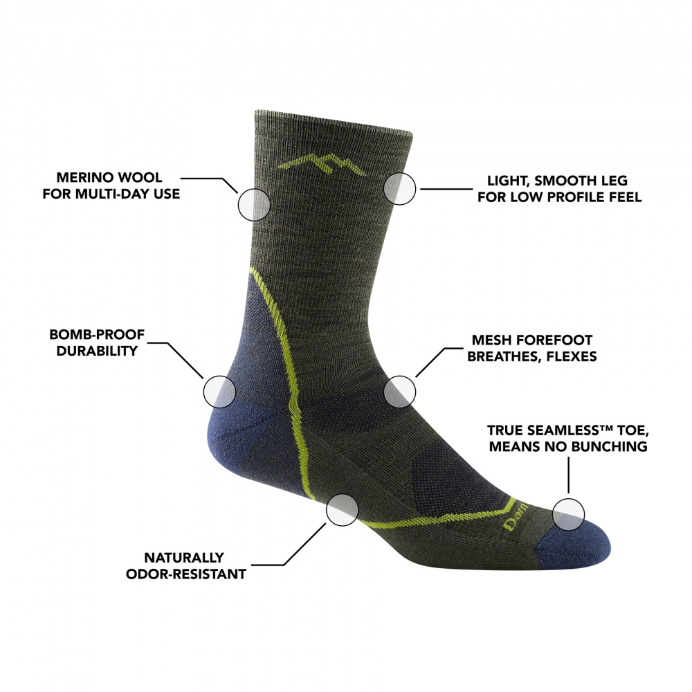 Ms Light Hiker Micro Crew Lightweight Sock