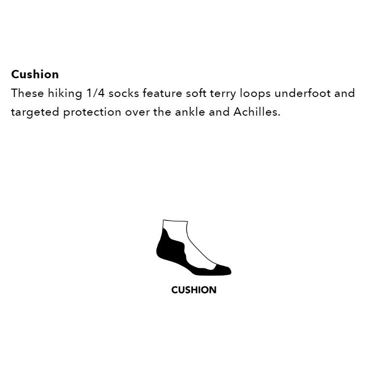 Ws Light Hiker 1/4 Lightweight Sock