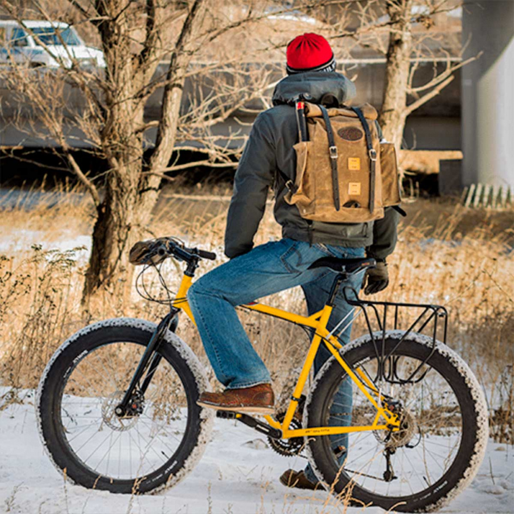 Arrowhead Trail Rolltop Pack w. Buckskin