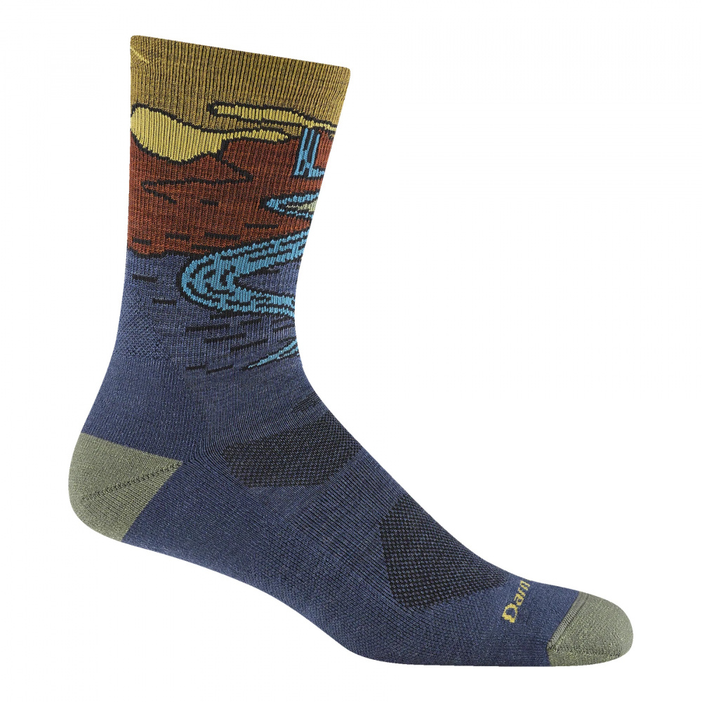 Ms Chasing Waterfalls Micro Crew Lightweight Sock