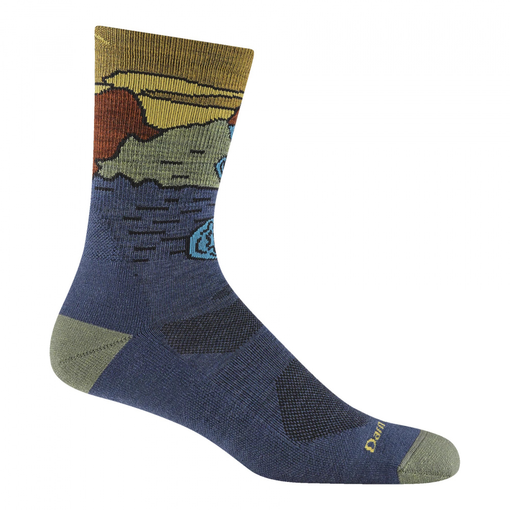 Ms Chasing Waterfalls Micro Crew Lightweight Sock