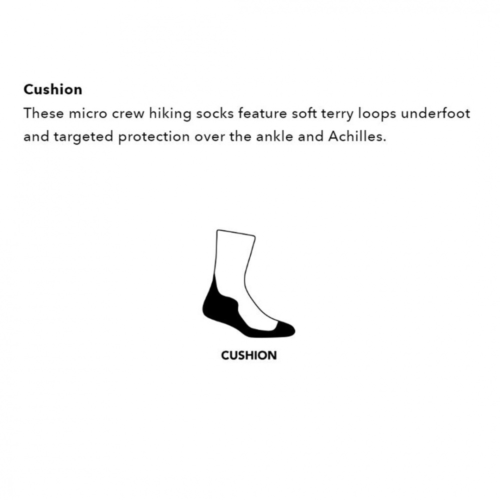 Ms Chasing Waterfalls Micro Crew Lightweight Sock