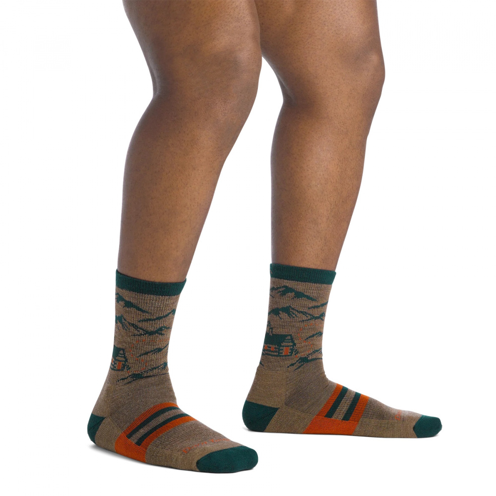 Hike Hike Hut Micro Crew Midweight Sock