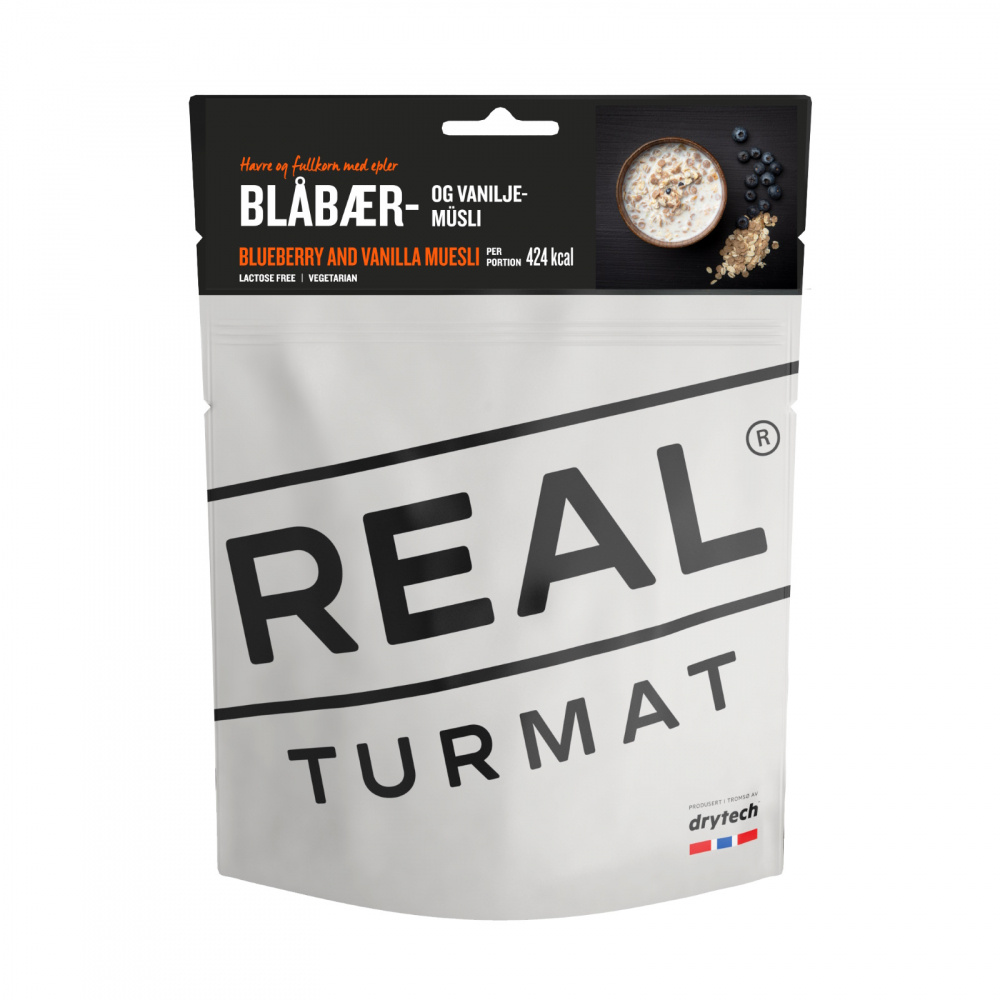 Müsli med blåbär & vanilj