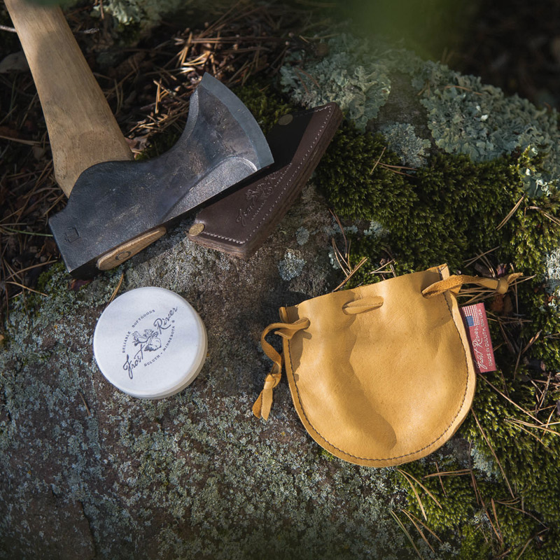 Buckskin Drawstring Pouch