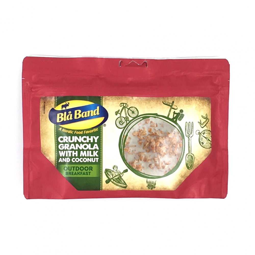 Crunchy granola with coconut