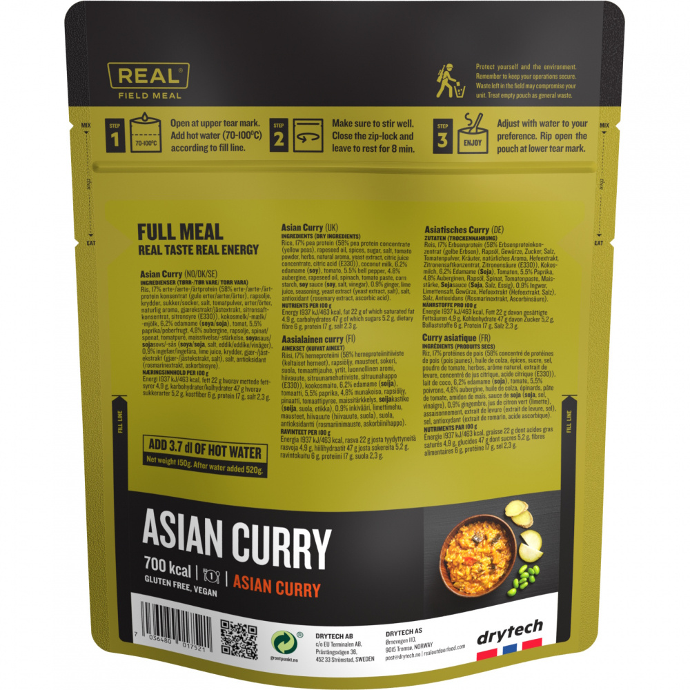Field Meal Asian Curry