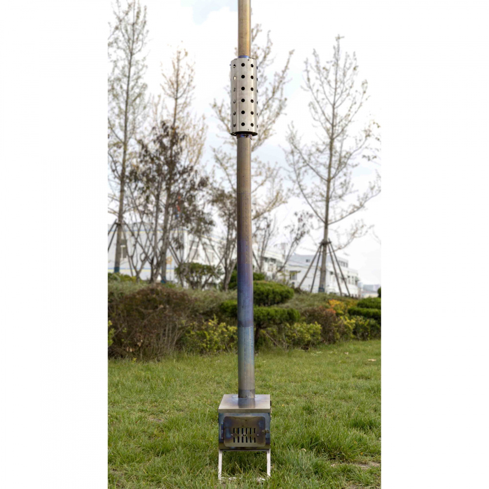 Titanium Heat Protector for M/L nested pipe