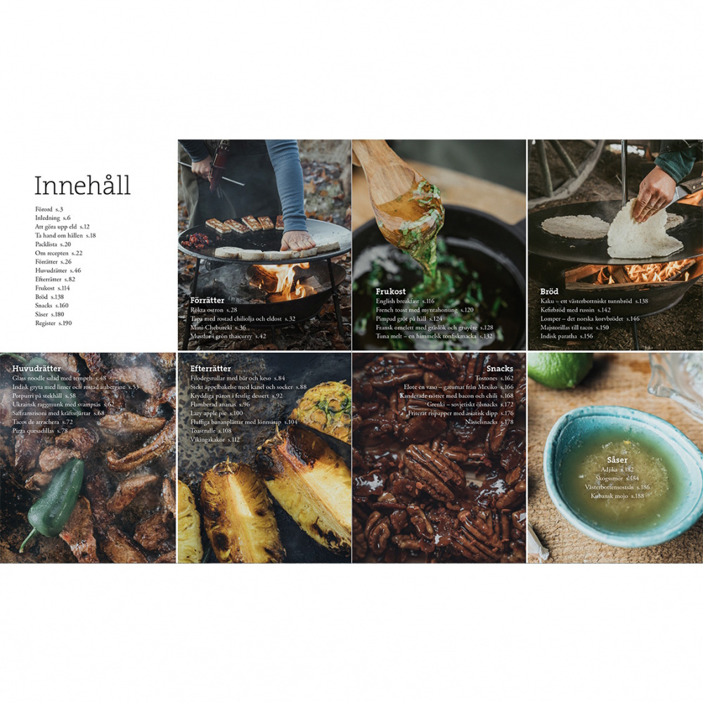 Laga mat på stekhäll