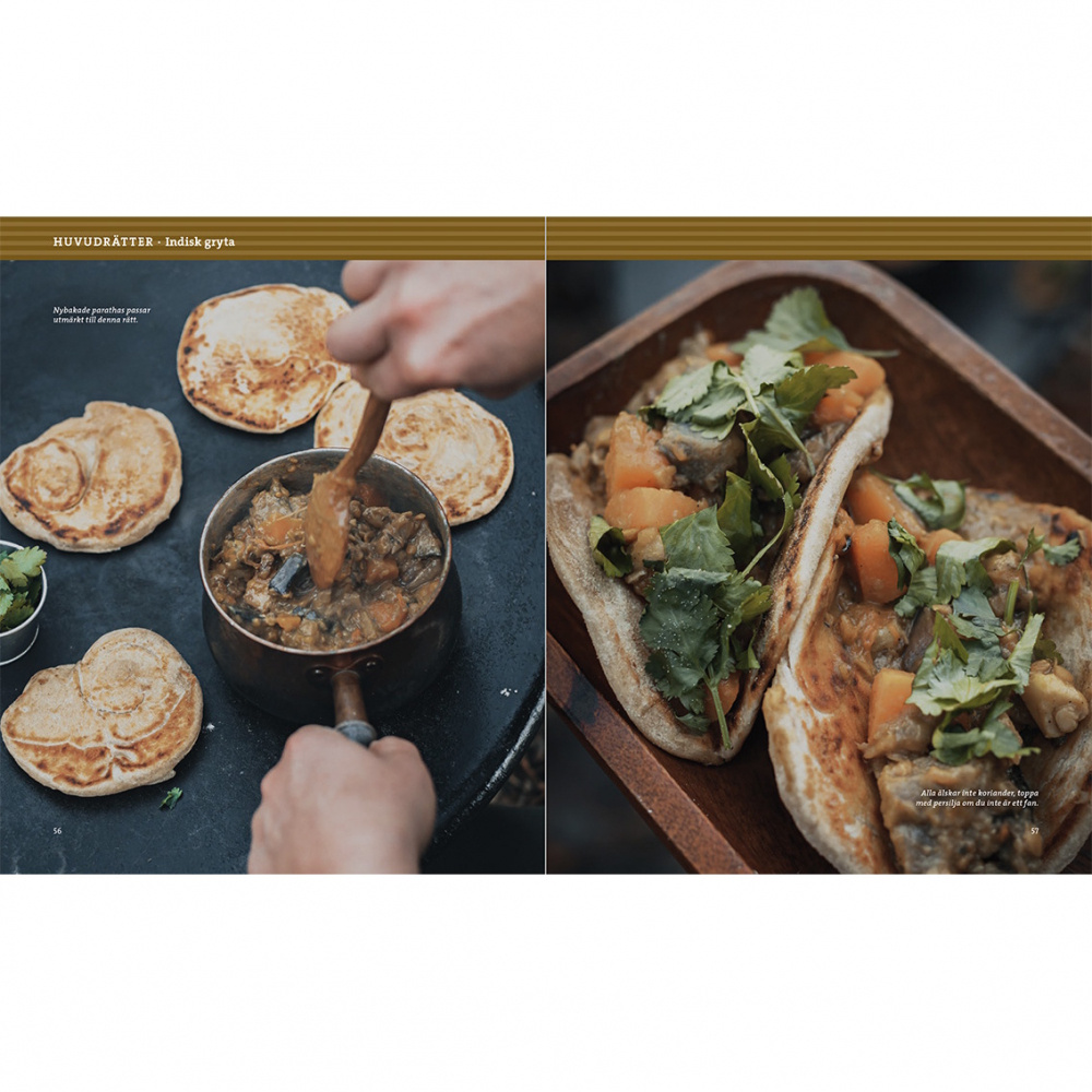 Laga mat på stekhäll