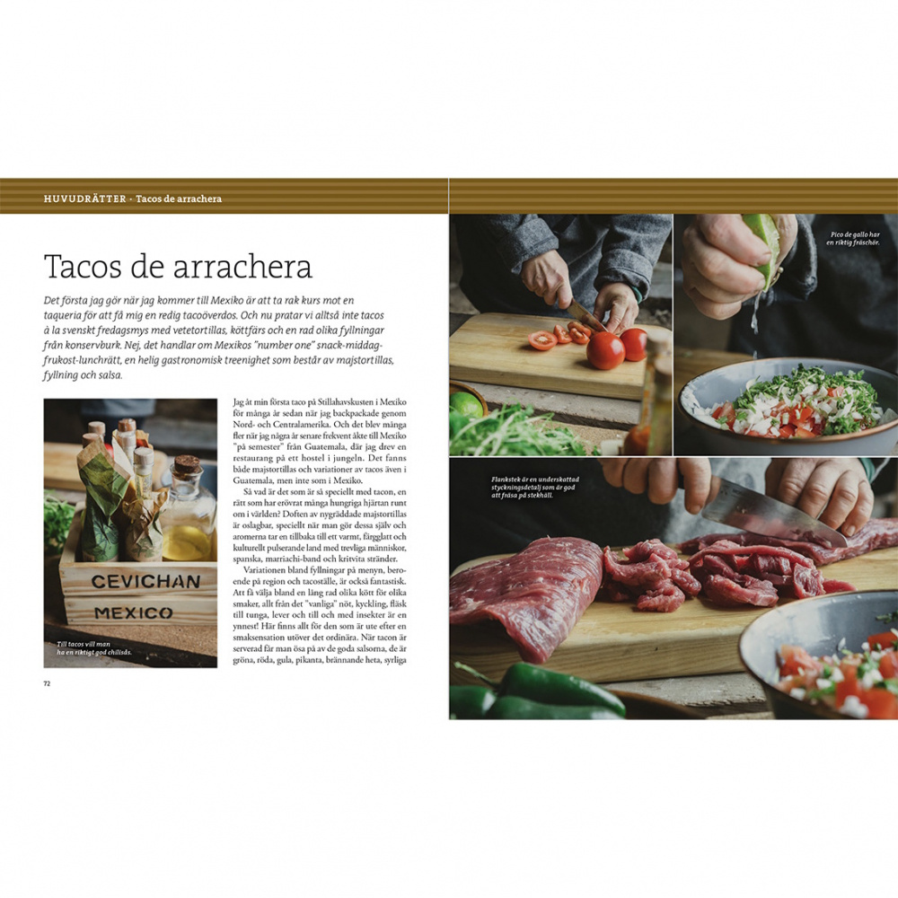 Laga mat på stekhäll