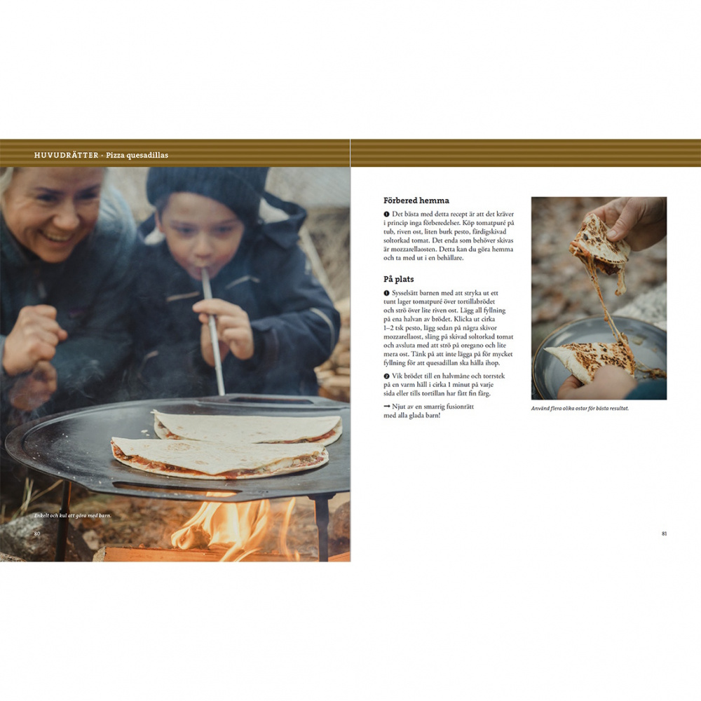 Laga mat på stekhäll