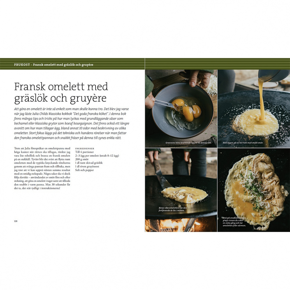 Laga mat på stekhäll