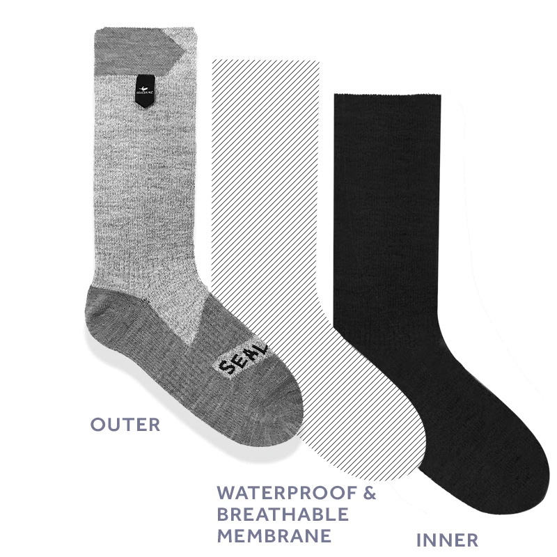 All Weather Mid Sock
