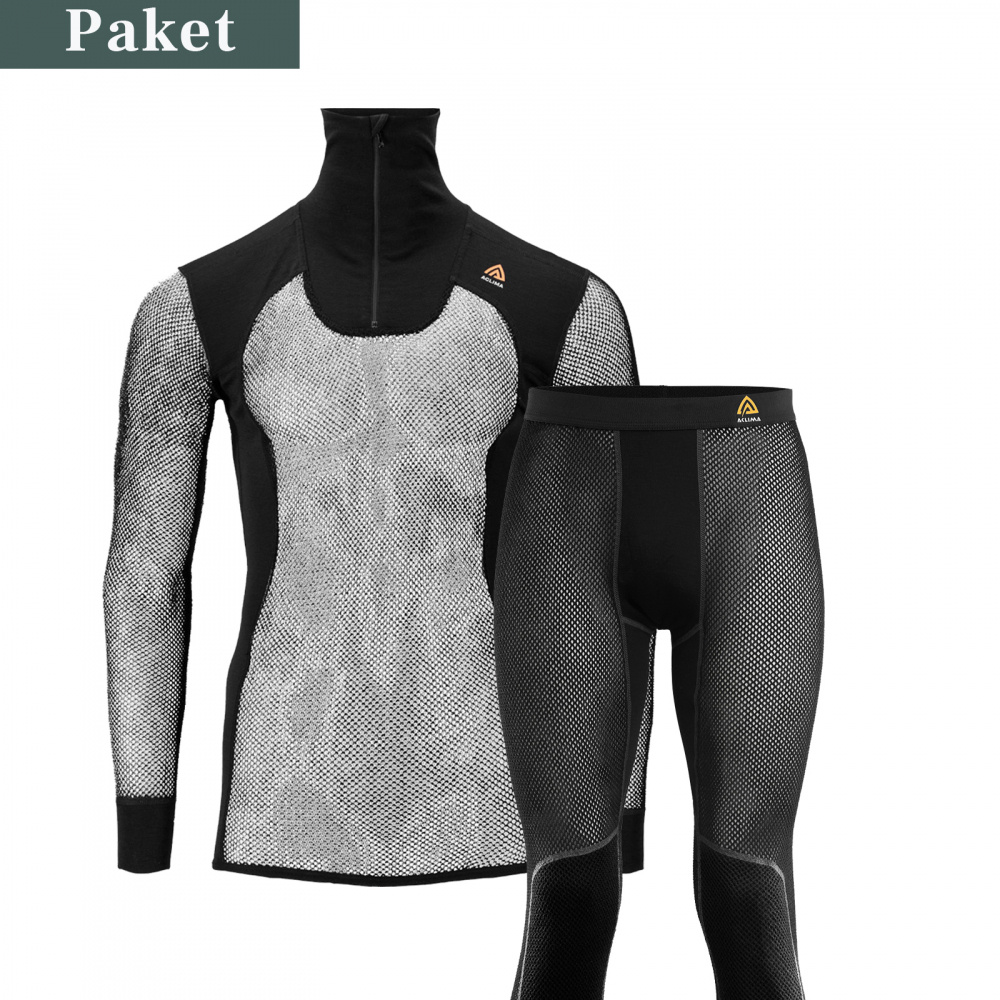 Aclima WoolNet Original Polo Herr- paket